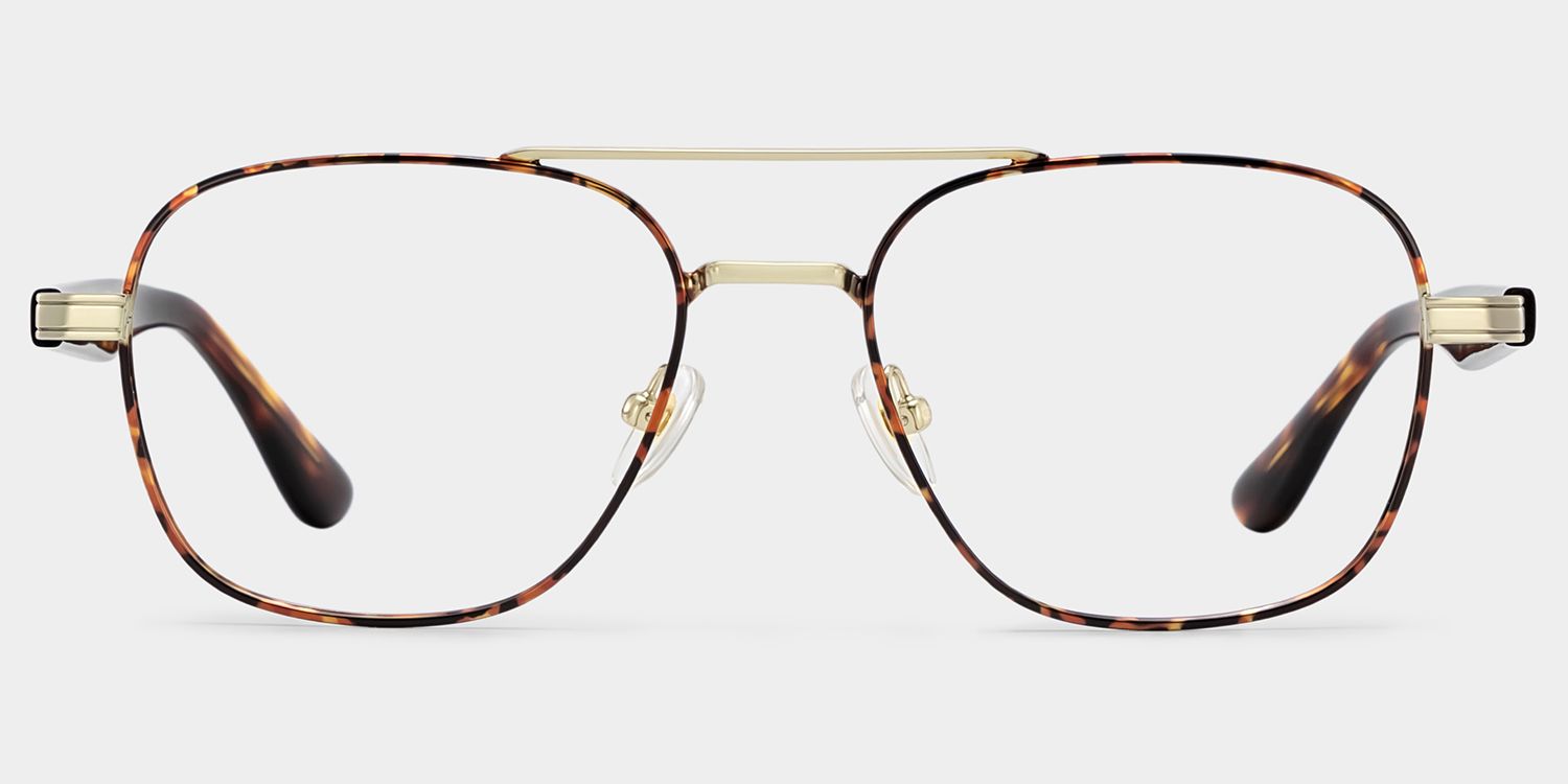 Anderson Aviator Tortoise Shell Glasses for Men | ZEELOOL1