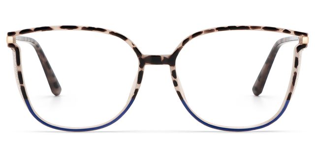 Rodz Square Tortoise-Blue Glasses