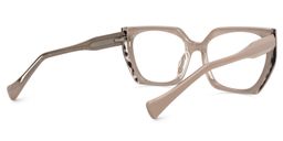 Sallyann Geometric Beige Glasses3