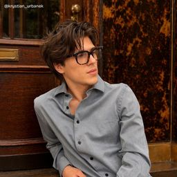 Michael Square Tortoise Glasses7