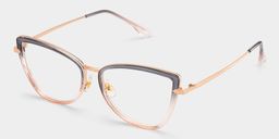 Sloane Cat-Eye Two-tone Glasses3
