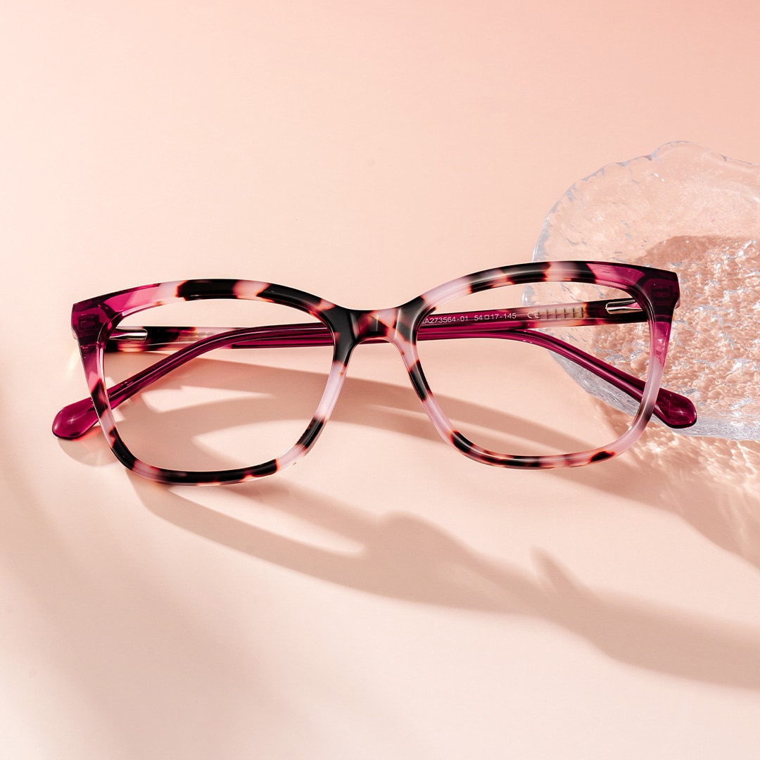 Juno Rectangle Tortoise Glasses