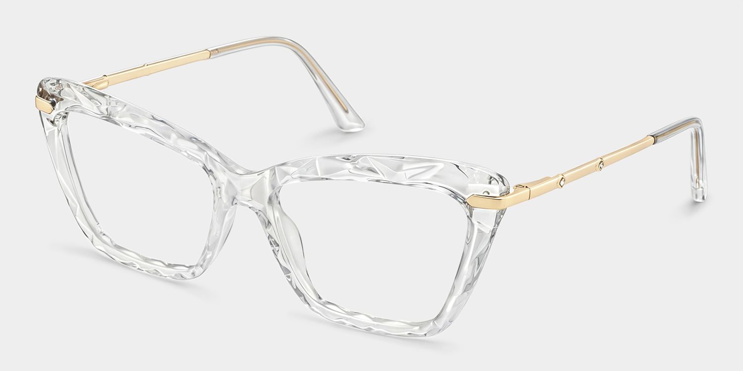 Juliet Clear Cateye Frame Glasses | Zeelool3