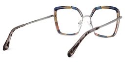 Cordaro Floral Square Glasses3
