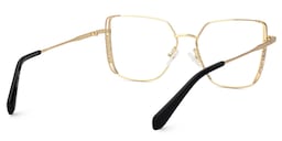Jamison Square Gold Glasses3