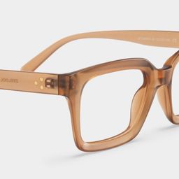Marley Beige Rectangle Glasses4