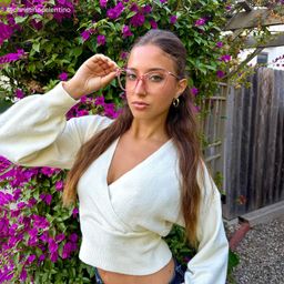 Hilary Butterfly Pink Glasses6