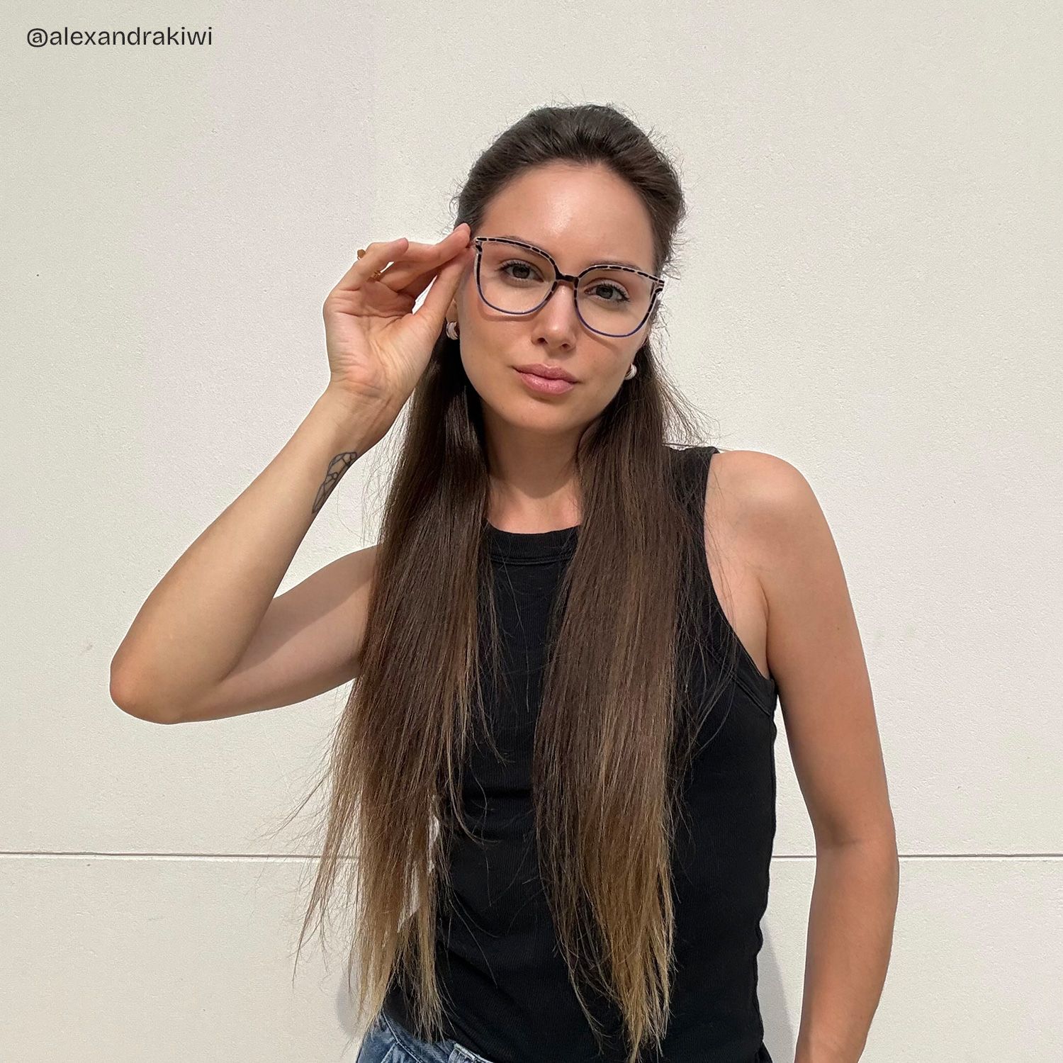 Rodz Tortoise-Blue Eyeglasses with Designer Frame
