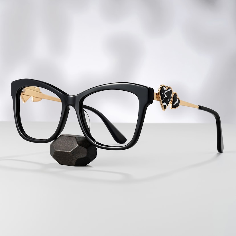 Sylla Butterfly Black Glasses