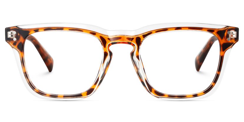 Liam Tortoise Rectangle Glasses