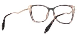 Farria Square Tortoise Glasses4