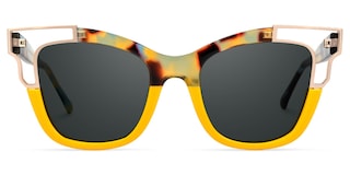 Rhoden Cateye Yellow Glasses0