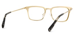 Chaney Rectangle Metal Glasses5