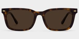 Patrick Rectangle Tortoise Glasses0