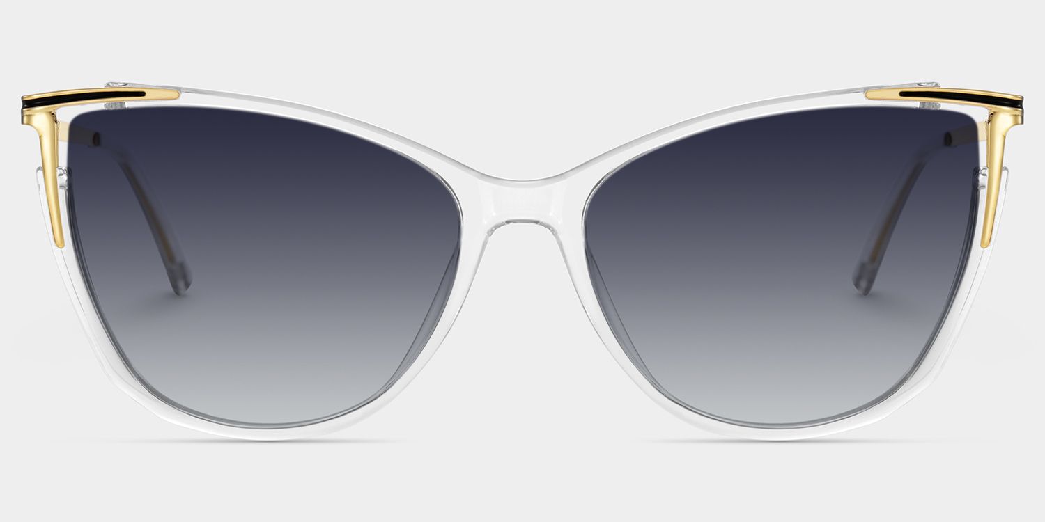 Cat eye Yomary Clear Frame Glasses | Zeelool0