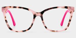 Shinana Pink Tortoise Cat eye Glasses1