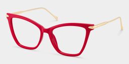 Hilary Butterfly Red Glasses2