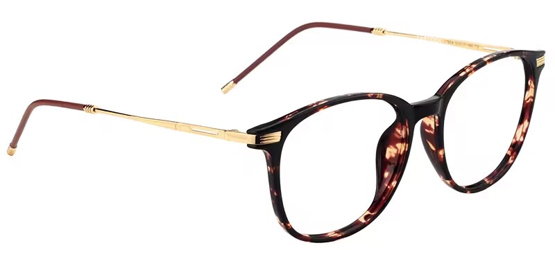 Greene Square Tortoise Frame Glasses | Zeelool Optical5