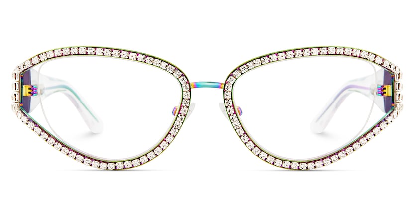 Star Cateye Iridescent Glasses