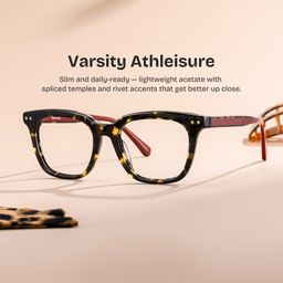 Angela Tortoise Square Glasses0