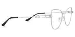 Gaga Silver Cat eye Glasses5