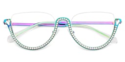 Sparkle Cateye Iridescent Glasses3
