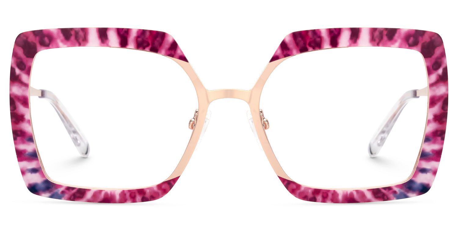 Women Square Sharron Cherry Glasses | Zeelool0