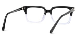 Langston Rectangle Black-Crystal Glasses5