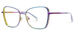 Negron Butterfly Iridescent Glasses2