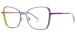 Negron Butterfly Iridescent Glasses2