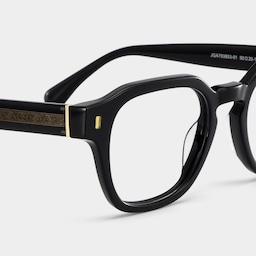 Hope Round Black Glasses5