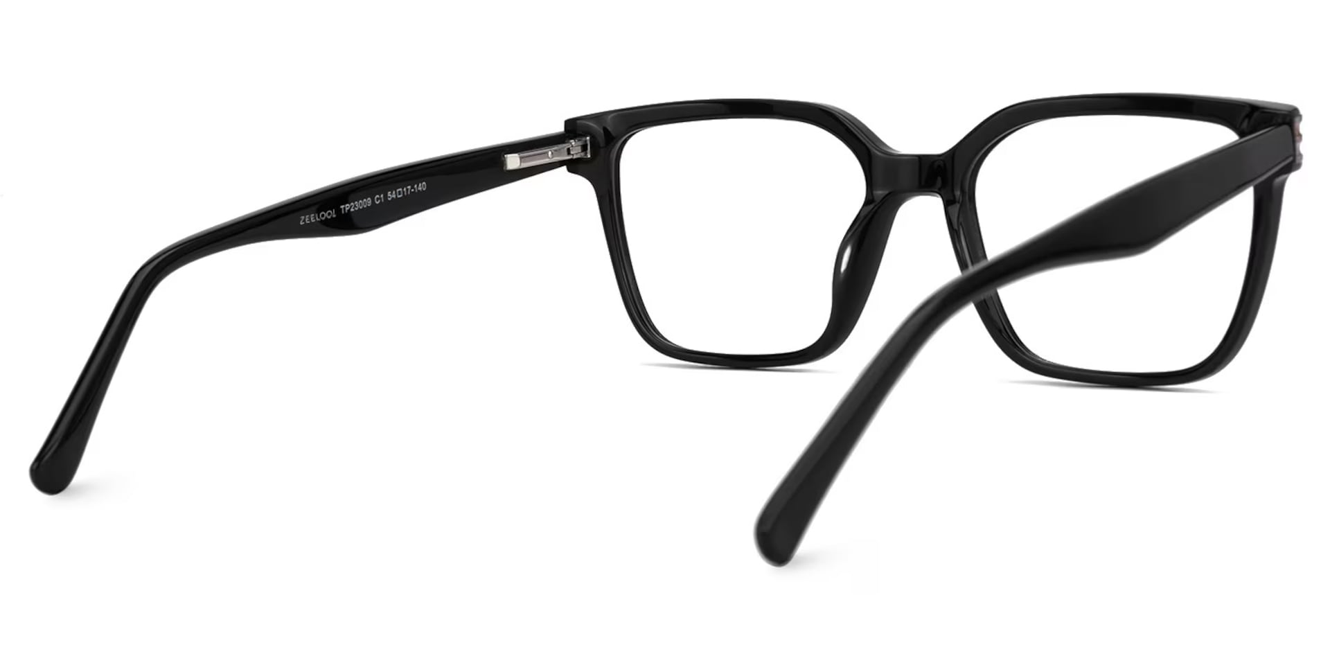 Rectangle Rucke Black Color Frame Glasses | Zeelool3