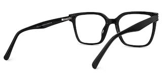 Rucker Rectangle Black Glasses3