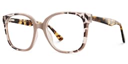 Siner Square Khaki Tortoise Glasses4