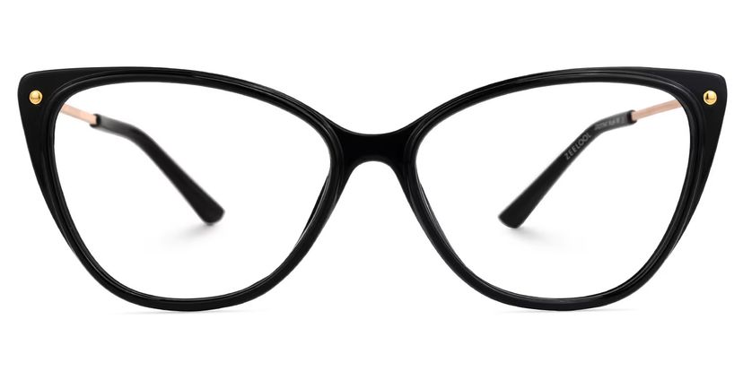 Brandi Cateye Black Glasses