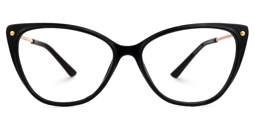 Brandi Cateye Black Glasses