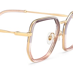 Levi Geometric Grey Pink Glasses5