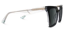 Luby Cateye Black Glasses2