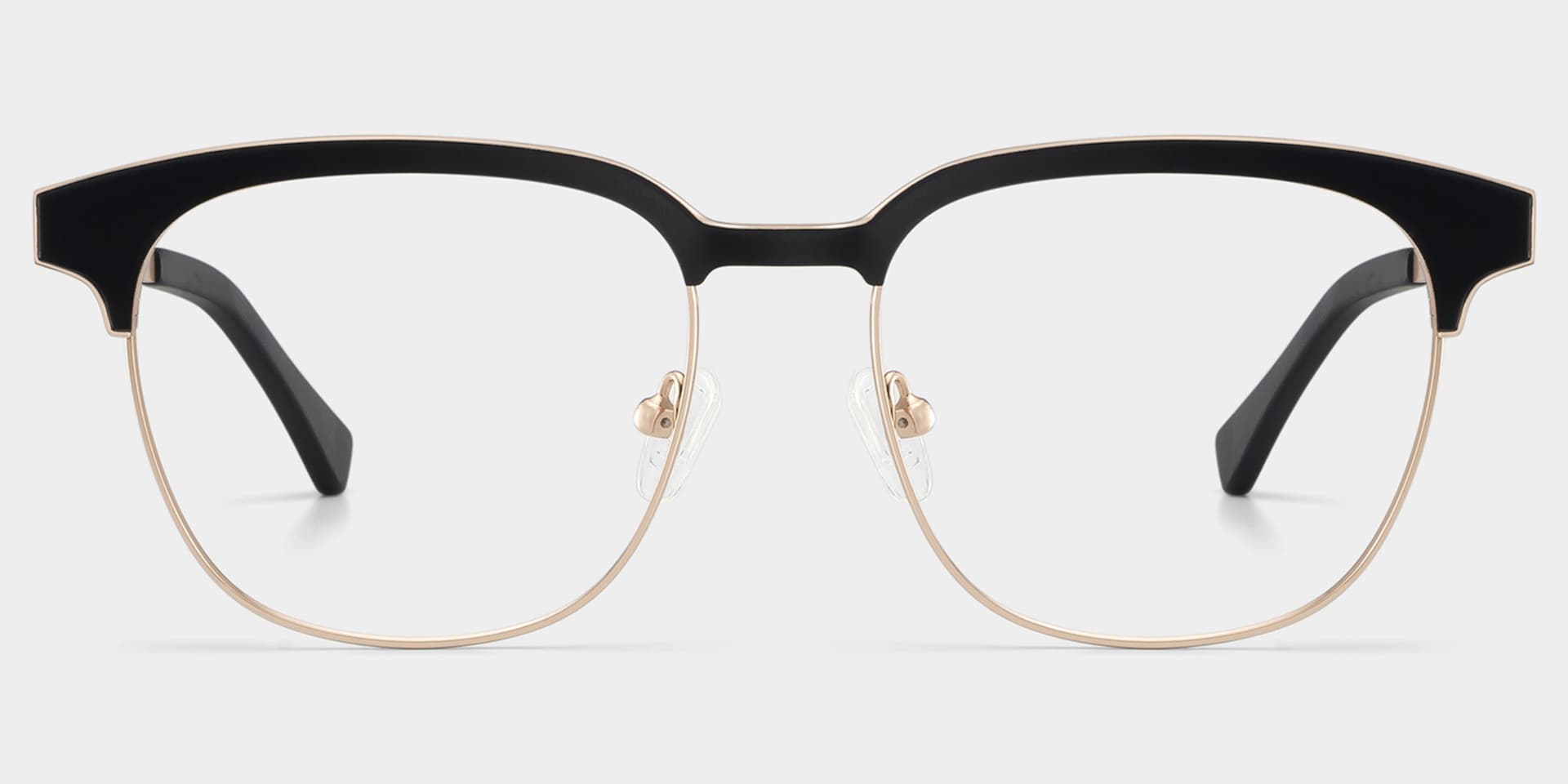 Wren Browline Black-Gold Eyeglasses & Glasses Frames2