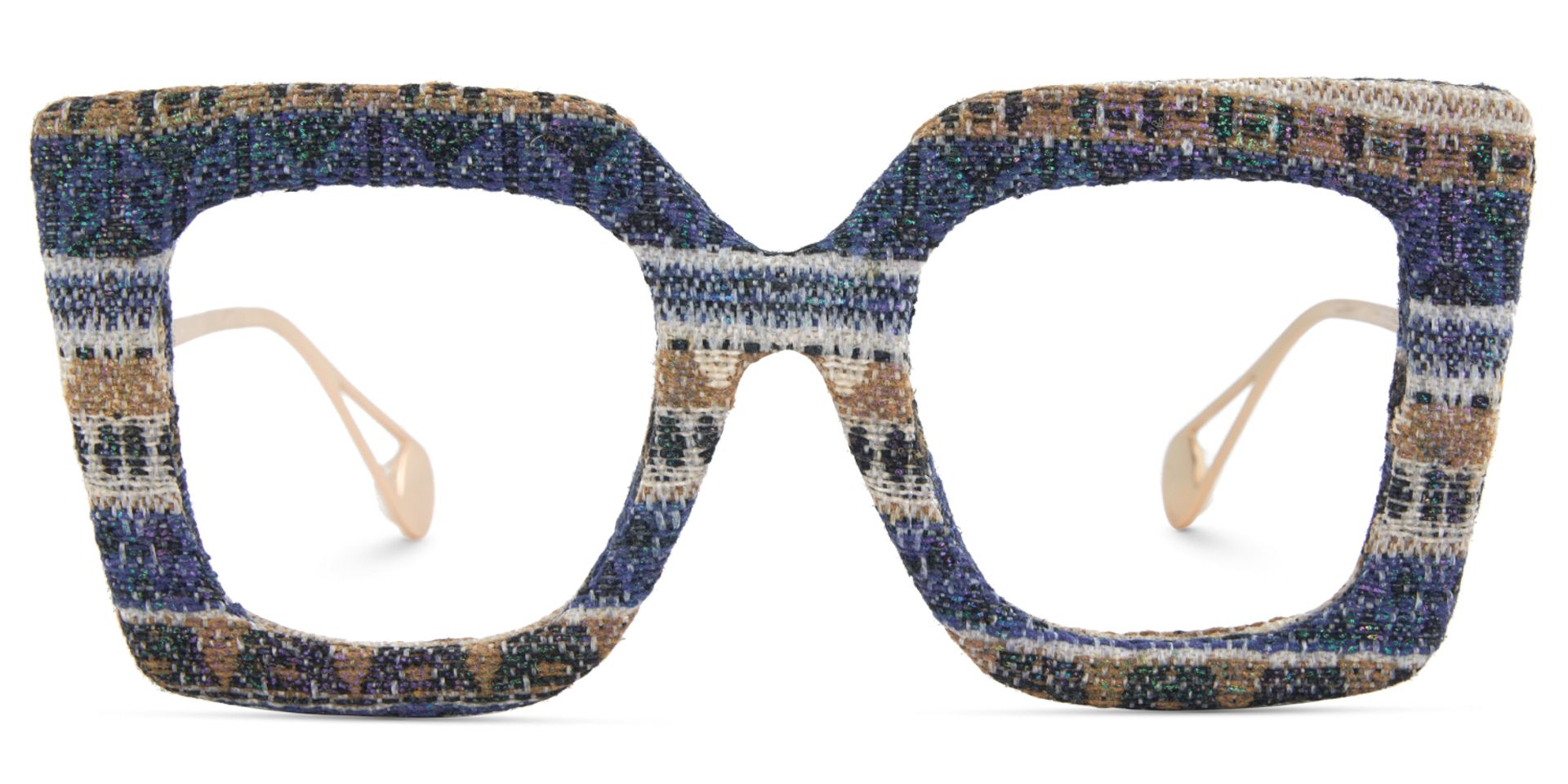 Latanya Multicolor Denim Glasses1