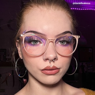 Chanty Round Pink Glasses10