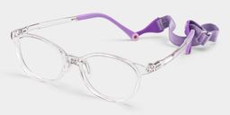 Olive Oval Clear Purple Glasses2