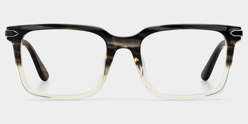 Noah Rectangle Two tone Glasses