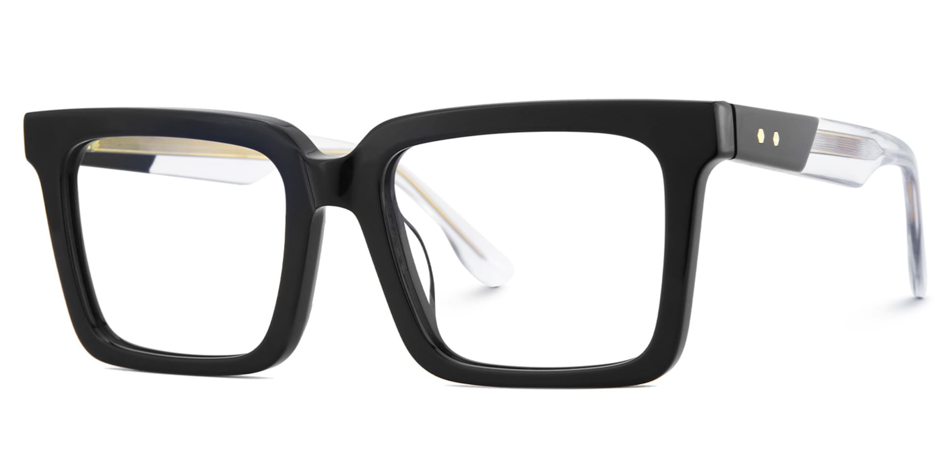 Black Square Frame Glasses - Hattie on Sale | Zeelool3
