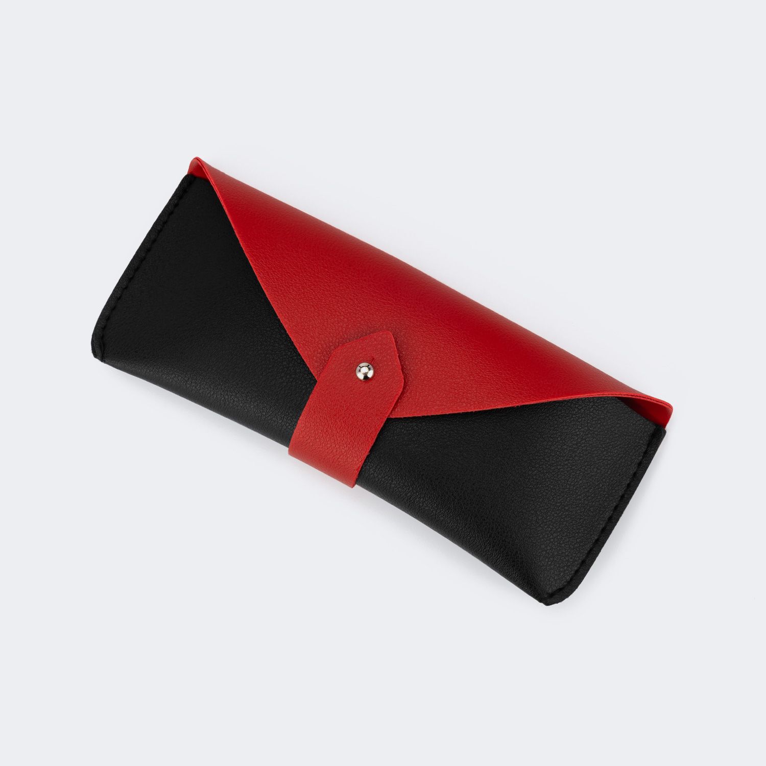 Simple Stylish Black-Red Leather Box1