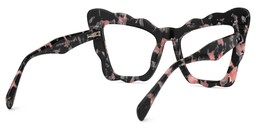 Wandy Cateye Floral Glasses3
