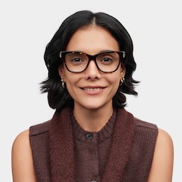 Julian Square Tortoise Glasses0