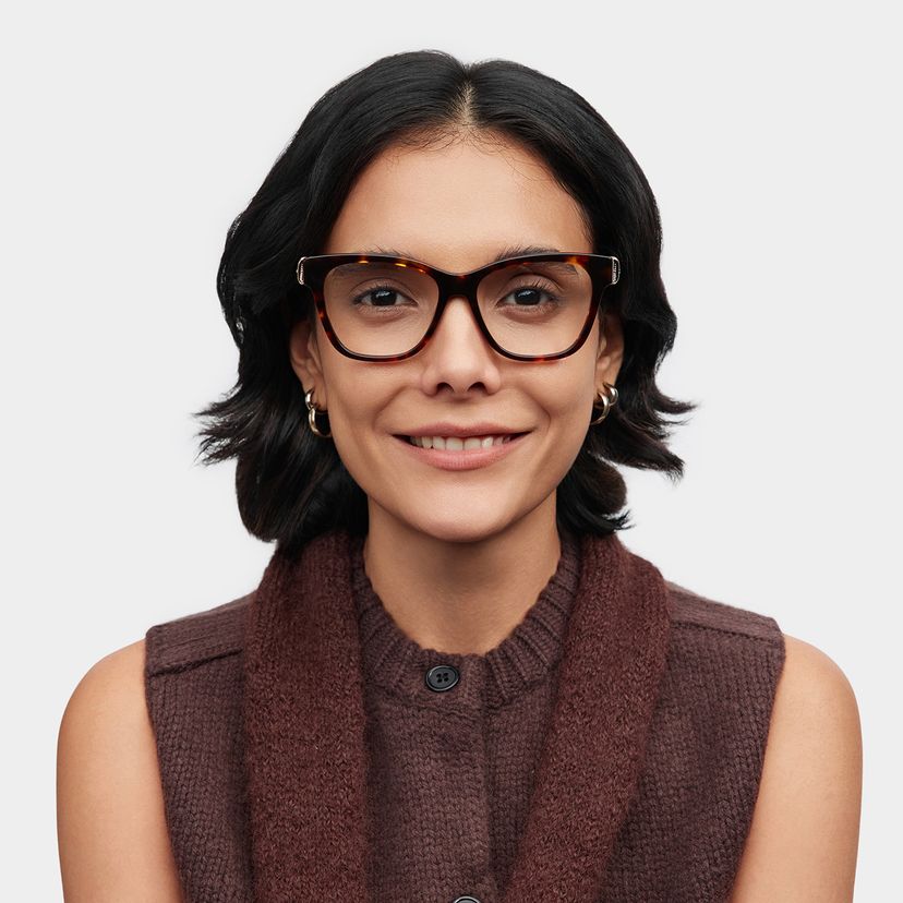 Julian Square Tortoise Glasses