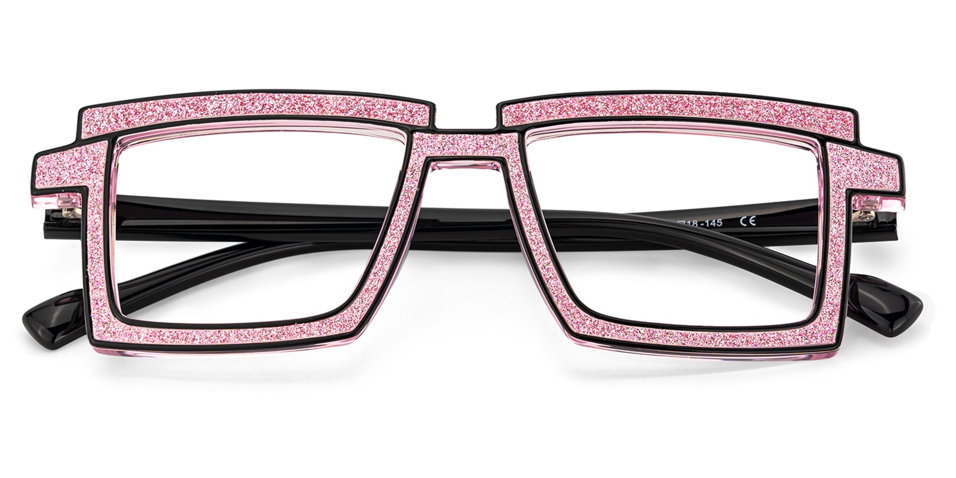 Zephyr Pink Glasses in Cyberpunk Style Eyeglasses2
