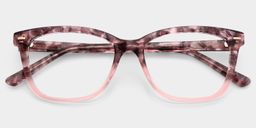 Sawyer Pink Rectangle Glasses2